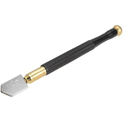 Uxcell Sourcingmap Glass Cutter 5-12mm, Pencil Style Oil Feed Carbide Tip Black Metal Handle for Glass Tiles Mirror Cutting Uxcell Sourcingmap Glass Cutter 5-12mm, Pencil Style Oil Feed Carbide Tip Black Metal Handle for Glass Tiles Mirror Cutting