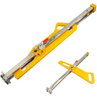 FERNVALE Foldable Drywall Cutter & Tile Cutting Tool – Adjustable Gypsum Board Cutter with Precision Depth Control for Plasterboard, Drywall, DIY & Construction Projects FERNVALE Foldable Drywall Cutter & Tile Cutting Tool – Adjustable Gypsum Board Cutter with Precision Depth Control for Plasterboard, Drywall, DIY & Construction Projects