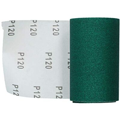 AB Tools Aluminium Oxide 5m x 115mm Sanding Roll Sheet Paper Fine 120 Grit Sandpaper AB Tools Aluminium Oxide 5m x 115mm Sanding Roll Sheet Paper Fine 120 Grit Sandpaper