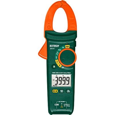 Extech MA445 True Rms 400A AC/DC Clamp Meter with Ncv, Green Extech MA445 True Rms 400A AC/DC Clamp Meter with Ncv, Green