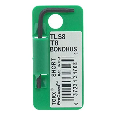 Bondhus , T8 TORX Key, TX8, 31708 Bondhus , T8 TORX Key, TX8, 31708