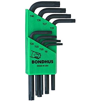 Bondhus , TLXS8 TORX Key 8PC Set T9-T40, 31734 Bondhus , TLXS8 TORX Key 8PC Set T9-T40, 31734