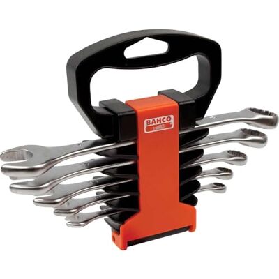 Bahco Chrome Polished Combination Spanner Set, 5 Piece Bahco Chrome Polished Combination Spanner Set, 5 Piece
