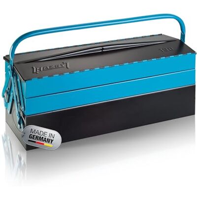 Hazet 190L 245 x 575 x 210 mm Empty Metal Tool Box Multi-Colour Hazet 190L 245 x 575 x 210 mm Empty Metal Tool Box Multi-Colour