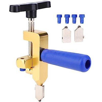 Tocekat 2 in 1 Hand Glass Tile Cutter Tool, Multifunctional Ceramic Tile Cutters Portable Tile Opener Ceramic Cutting Tool for Home DIY Cutting Tocekat 2 in 1 Hand Glass Tile Cutter Tool, Multifunctional Ceramic Tile Cutters Portable Tile Opener Ceramic Cutting Tool for Home DIY Cutting