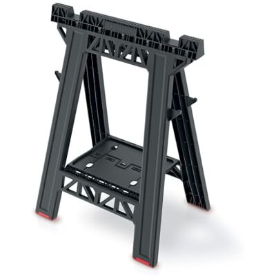 B2C Folding Saw Horse Trestle 1x TECH PRO Stand Sawhorse 350kg Work Bench Garage Workshop Tool Support Foldable B2C Folding Saw Horse Trestle 1x TECH PRO Stand Sawhorse 350kg Work Bench Garage Workshop Tool Support Foldable