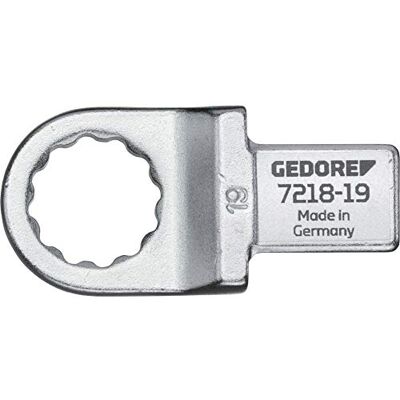 GEDORE 7212-17 Mortise Ring Spanner SE 9 x 12 x 17 mm, 1 Piece GEDORE 7212-17 Mortise Ring Spanner SE 9 x 12 x 17 mm, 1 Piece