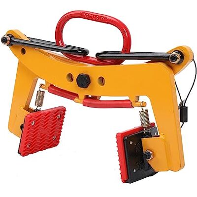 SUDEG Stone Lifting Clamp 280kg Heavy Duty Plate Crane Clamps Pliers Lifter Granite Slab Lifting Clamp 6-24cm Paving Stone Lifter Stone Grab Clinker Grab SUDEG Stone Lifting Clamp 280kg Heavy Duty Plate Crane Clamps Pliers Lifter Granite Slab Lifting Clamp 6-24cm Paving Stone Lifter Stone Grab Clinker Grab