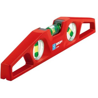 Sola LSTFM Aluminum Die-Cast Magnetic Torpedo Level with 3 60% Magnified Vials, 10-Inch Sola LSTFM Aluminum Die-Cast Magnetic Torpedo Level with 3 60% Magnified Vials, 10-Inch