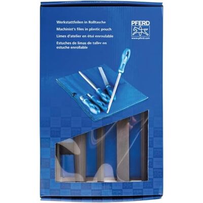 PFERD 532 WRU 200 H 2 11801532 Workshop Files in Roll-Up Pouch PFERD 532 WRU 200 H 2 11801532 Workshop Files in Roll-Up Pouch