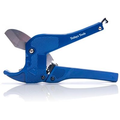 JD Brands JDBrands Plastic Pipe Cutter, Ratchet-Style PVC Cutter for 42mm PEX, PVC, and PPR Pipes – High-Quality Pipe Shear Tool for Home Use and Maintenance Professionals JD Brands JDBrands Plastic Pipe Cutter, Ratchet-Style PVC Cutter for 42mm PEX, PVC, and PPR Pipes – High-Quality Pipe Shear Tool for Home Use and Maintenance Professionals