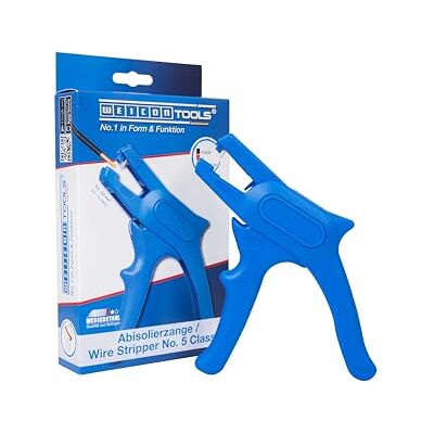 WEICON Tools Automatic Wire Stripper No. 5 Classic, Wire Stripper for Cables from 0.2-6 mm², Made in Germany WEICON Tools Automatic Wire Stripper No. 5 Classic, Wire Stripper for Cables from 0.2-6 mm², Made in Germany