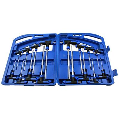 US PRO 16pc T Handle Ball END HEX & TORX Key Set B1587 US PRO 16pc T Handle Ball END HEX & TORX Key Set B1587