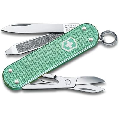 Victorinox , Classic SD Alox, Swiss Army Pocket Knife, Small, Multi Tool, Camping, 5 Functions, Blade, small, Nail file, Screwdriver 2.5 mm Victorinox , Classic SD Alox, Swiss Army Pocket Knife, Small, Multi Tool, Camping, 5 Functions, Blade, small, Nail file, Screwdriver 2.5 mm