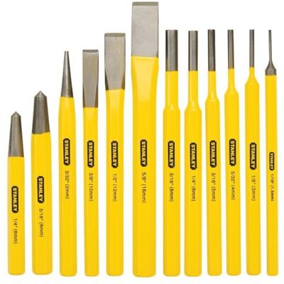 Stanley 16-299 12 Piece Punch & Chisel Kit Stanley 16-299 12 Piece Punch & Chisel Kit