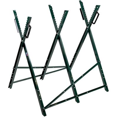 Sealey Folding Saw Horse, 100kg Capacity, Log Holder, Trestle, Workbench, 380mm Log Diameter LSH100 Sealey Folding Saw Horse, 100kg Capacity, Log Holder, Trestle, Workbench, 380mm Log Diameter LSH100