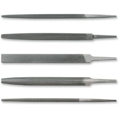 Beta 17180133 Model 1718 D8/T Three Square Bastard Cut File without Handles, 8"/200mm Beta 17180133 Model 1718 D8/T Three Square Bastard Cut File without Handles, 8"/200mm