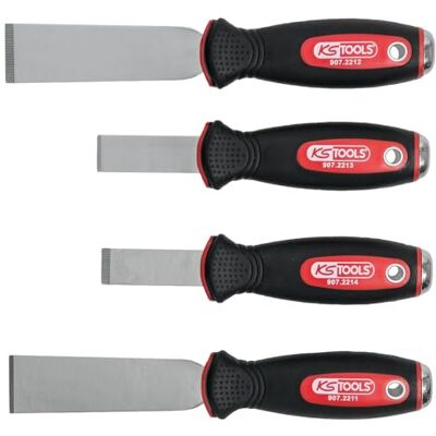 KS TOOLS 907.2210 Chisel Scraper Set (4 Pieces) KS TOOLS 907.2210 Chisel Scraper Set (4 Pieces)