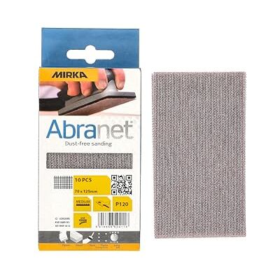 Mirka Sanding Belts - P120 Grit, 70x125mm, Dry Zip - Sanding Belts Mirka Sanding Belts - P120 Grit, 70x125mm, Dry Zip - Sanding Belts