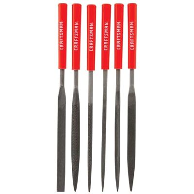 Craftsman Needle File Set (6 pc) (CMHT82529) Craftsman Needle File Set (6 pc) (CMHT82529)