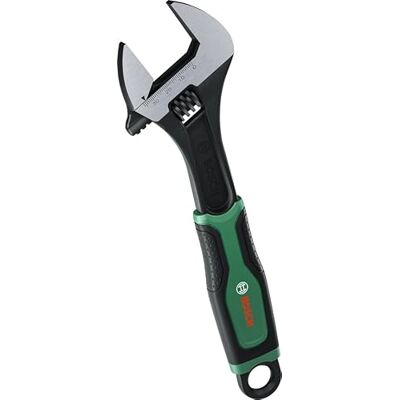 Bosch Adjustable Wrench 250 mm / 10&,quot, (Accessory Hand Tool) Bosch Adjustable Wrench 250 mm / 10&,quot, (Accessory Hand Tool)