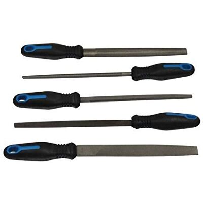 Bergen 5pc 200mm 8" File Set B2523 Bergen 5pc 200mm 8" File Set B2523
