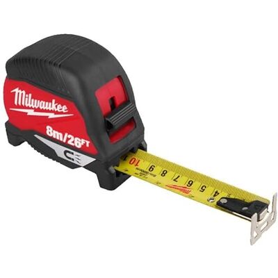Milwaukee 4932498771 GEN IV Magnetic Tape Measure 8m/26ft Milwaukee 4932498771 GEN IV Magnetic Tape Measure 8m/26ft