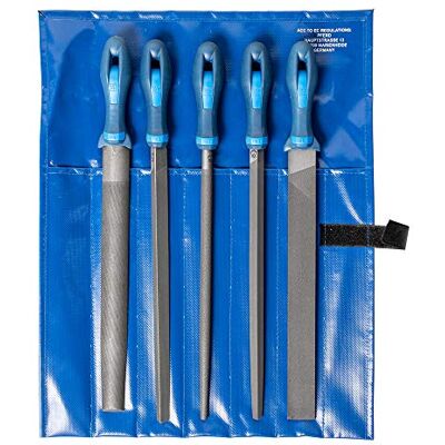 PFERD 11800552 Type Cut 2 Machinist's File Set, Multi-Colour, 300 mm, 5-Piece PFERD 11800552 Type Cut 2 Machinist's File Set, Multi-Colour, 300 mm, 5-Piece