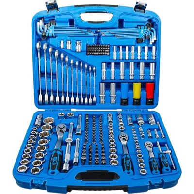 BGS 8820 Socket Set 6.3 mm (1/4") / 10 mm (3/8") / 12.5 mm (1/2") Drive 218 pcs. BGS 8820 Socket Set 6.3 mm (1/4") / 10 mm (3/8") / 12.5 mm (1/2") Drive 218 pcs.