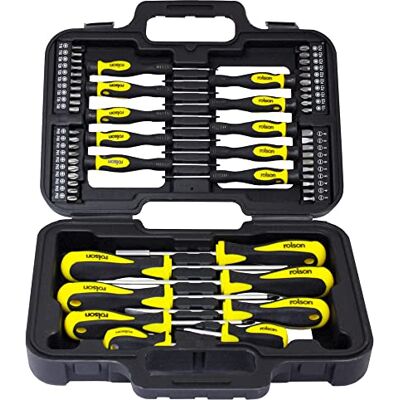 Rolson 28882 58 pc Screwdriver Set Rolson 28882 58 pc Screwdriver Set