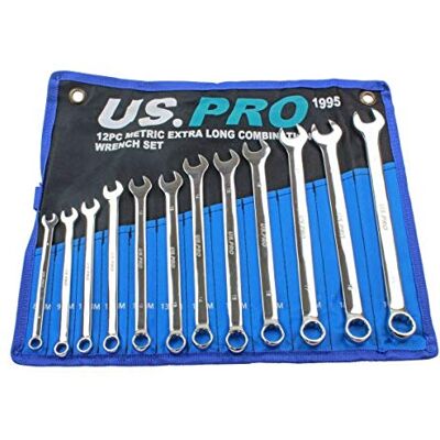 US Pro - 12pc Spanner Set 8-19mm US Pro - 12pc Spanner Set 8-19mm