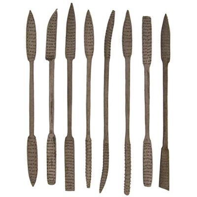 SE Heavy Wood Rasp Riffler File t Assorted Files for Rasp Cuts Wood Shaping Tool t of 8 Pcs 7408WFR SE Heavy Wood Rasp Riffler File t Assorted Files for Rasp Cuts Wood Shaping Tool t of 8 Pcs 7408WFR