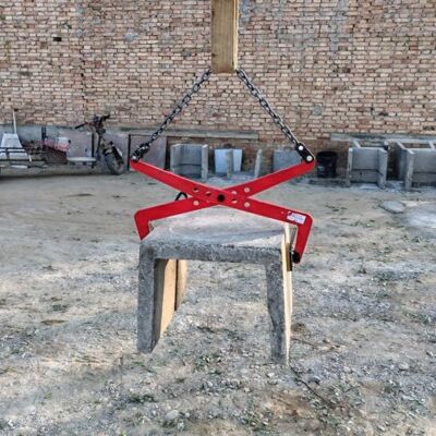 YNIYUJKL Adjustable Paving Slab Lifting Clamp Tongs Granite Slab Lifter Tool for Vertical Transport & Carrying Marble, Stone Scissor Lifter Clamp,Small YNIYUJKL Adjustable Paving Slab Lifting Clamp Tongs Granite Slab Lifter Tool for Vertical Transport & Carrying Marble, Stone Scissor Lifter Clamp,Small