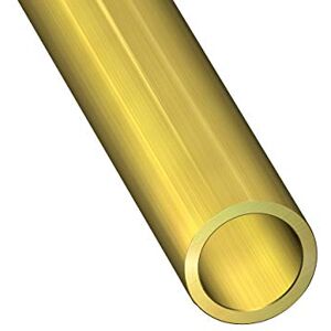 CQFD Solid Brass Round Tube 2mm x 0.3mm x 1m CQFD Solid Brass Round Tube 2mm x 0.3mm x 1m