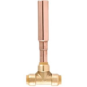 SharkBite 22630LF Brass Push Water Hammer Arrestor, Copper, 1/2 in. Residential SharkBite 22630LF Brass Push Water Hammer Arrestor, Copper, 1/2 in. Residential