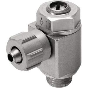FESTO 151174 GRLA-1/4-Pk-6-B One-Way Flow Control Valve FESTO 151174 GRLA-1/4-Pk-6-B One-Way Flow Control Valve