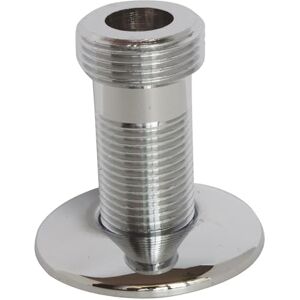 SOMATHERM FOR YOU 1388-03 Straight Screw Connection Chrome 15/21 Plated Brass Coupling Law 15/21-20/27 Male, Gray SOMATHERM FOR YOU 1388-03 Straight Screw Connection Chrome 15/21 Plated Brass Coupling Law 15/21-20/27 Male, Gray