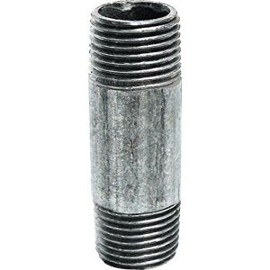 Sanitop-Wingenroth 13403 3 Malleable Cast Iron Pipe 1/2 Inch x 120 mm DIN 2440 with 2 Male Threads Galvanised, Silver, 1/2 Zoll x 120 mm Sanitop-Wingenroth 13403 3 Malleable Cast Iron Pipe 1/2 Inch x 120 mm DIN 2440 with 2 Male Threads Galvanised, Silver, 1/2 Zoll x 120 mm