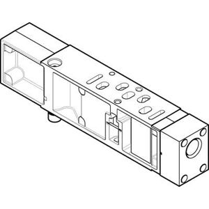 FESTO 8000689 Model VABF-S4-1-P1A14-G14 Vertical Pressure Supply Plate FESTO 8000689 Model VABF-S4-1-P1A14-G14 Vertical Pressure Supply Plate