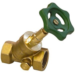 Sanitop-Wingenroth 14302 8 Free-Flow Valve Without Emptying, but with Plugs with 2 Internal Threads 1 inch, 1 Zoll Sanitop-Wingenroth 14302 8 Free-Flow Valve Without Emptying, but with Plugs with 2 Internal Threads 1 inch, 1 Zoll