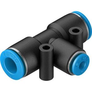 FESTO QST-1/4-8 Push-In T-Fitting, 6.7 mm FESTO QST-1/4-8 Push-In T-Fitting, 6.7 mm