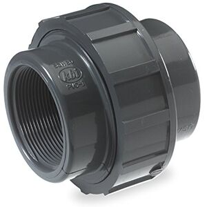 NDS King Brothers U-0750-T Pipe Union, 3/4 in, FPT, 2-1/2 in L, SCH 80, 150 psi, PVC, Gray NDS King Brothers U-0750-T Pipe Union, 3/4 in, FPT, 2-1/2 in L, SCH 80, 150 psi, PVC, Gray