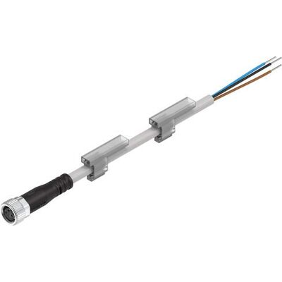 FESTO 569842 Model NEBU-M8G3-E-10-LE3 Connecting Cable FESTO 569842 Model NEBU-M8G3-E-10-LE3 Connecting Cable