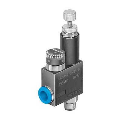 FESTO 153494 Model LRMA-1/4-QS-8 Pressure Regulator FESTO 153494 Model LRMA-1/4-QS-8 Pressure Regulator