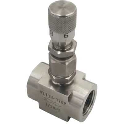 NOVFDLOP G 1/8" 1/4" NPT 1/2" Stainless Steel 304 Needle Valve Micro Adjustment Valve WL11H-320P Flow Regulating Valve(1/4",NPT Thread) NOVFDLOP G 1/8" 1/4" NPT 1/2" Stainless Steel 304 Needle Valve Micro Adjustment Valve WL11H-320P Flow Regulating Valve(1/4",NPT Thread)