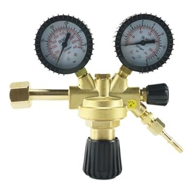 TPDRKOWJX Pressure Regulator, Brass Nitrogen 0-4500PSI Gas Reducing Valve Connection Gauges MAG/MIG Welding W21.8 Thread 1Pcs TPDRKOWJX Pressure Regulator, Brass Nitrogen 0-4500PSI Gas Reducing Valve Connection Gauges MAG/MIG Welding W21.8 Thread 1Pcs