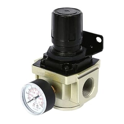 TPDRKOWJX Pressure Regulator, Pneumatic Air AR2000-02 AR3000-03 AR4000-04 Thread 1/4 Inch Oil-Water Separator Reducing Valve 1Pcs(AR2000-02)(AR5000 06) TPDRKOWJX Pressure Regulator, Pneumatic Air AR2000-02 AR3000-03 AR4000-04 Thread 1/4 Inch Oil-Water Separator Reducing Valve 1Pcs(AR2000-02)(AR5000 06)