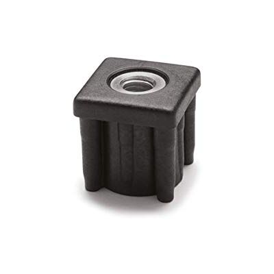 Ganter Normelemente Insert sockets, Threaded Plugs, Square Tubes, Pack of 2, V40 x V35 x M10, GN 448-V40-V35-M10 Ganter Normelemente Insert sockets, Threaded Plugs, Square Tubes, Pack of 2, V40 x V35 x M10, GN 448-V40-V35-M10