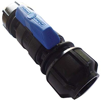 Philmac Metric/Imperial Ball Valve POL x POL 32mm / 1" (1/4 Turn) 95373 Philmac Metric/Imperial Ball Valve POL x POL 32mm / 1" (1/4 Turn) 95373