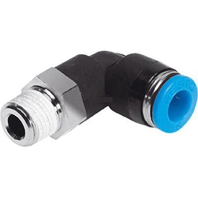 FESTO QSL-10 Push-In L-Connector, 6.2 mm FESTO QSL-10 Push-In L-Connector, 6.2 mm